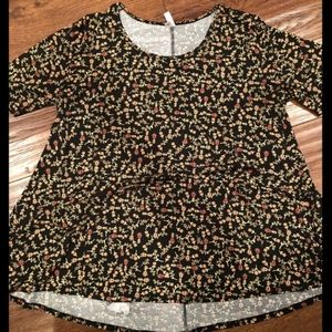 Lularoe Perfect T Floral size 3X